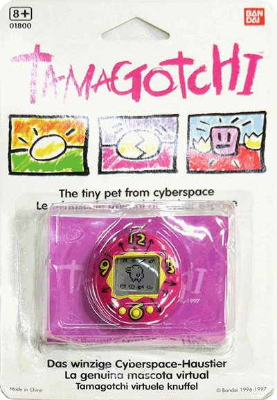 original 1997 gen 1 Tamagotchi in packaging