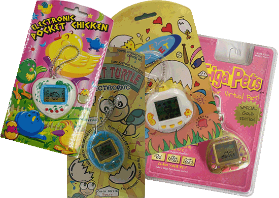 Tamagotchi knockoffs